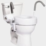 Accoudoirs de toilettes suspendus Malte