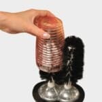 Brosses lave-verres ventouses