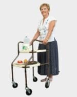 Desserte de table roulante