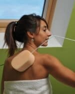 Eponge à long manche pliable