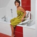 fauteuil de bain pivotant