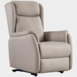 Come Fauteuil releveur 2 moteurs microfibre Taupe Clair