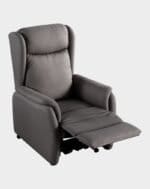 Come Fauteuil releveur 2 moteurs jambes microfibre gris