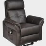 Diamant Fauteuil Releveur 2 moteurs assis PU marron