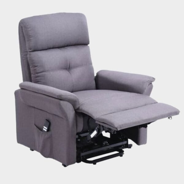 Diamant Fauteuil Releveur 2 moteurs assis tissus gris