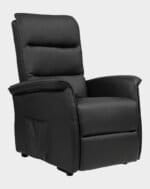 Milano fauteuil releveur 2 moteurs cuir noir