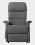 Milano fauteuil releveur 2 moteurs face gris microfibre