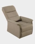 Milano fauteuil releveur 2 moteurs dossier mastic microfibre