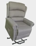 Renaissance Fauteuil Releveur 2 moteurs releveur tissus gris clair