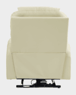 Kalys Fauteuil Releveur 2 moteurs Chauffant et Massant cuir – Image 30