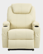 Kalys Fauteuil Releveur 2 moteurs Chauffant et Massant cuir – Image 23