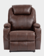 Kalys Fauteuil Releveur 2 moteurs Chauffant et Massant cuir – Image 16