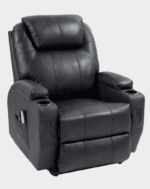 Kalys Fauteuil Releveur 2 moteurs Chauffant et Massant cuir – Image 3