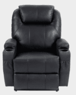 Kalys Fauteuil Releveur 2 moteurs Chauffant et Massant cuir – Image 6