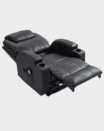 Kalys Fauteuil Releveur 2 moteurs Chauffant et Massant cuir – Image 7