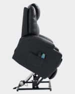 Kalys Fauteuil Releveur 2 moteurs Chauffant et Massant cuir – Image 5