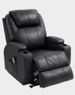Kalys Fauteuil Releveur 2 moteurs Chauffant et Massant cuir – Image 4
