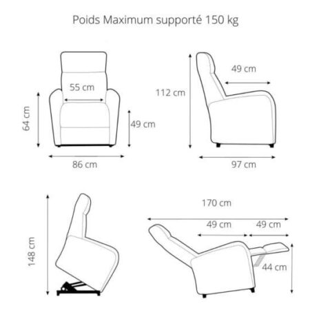 Dimensions kalys