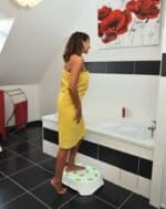 Marche d'accès au bain Moorea