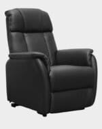 Timéo Fauteuil Releveur 2 moteurs assis cuir noir