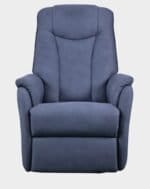 New Matéo Fauteuil Releveur 2 moteurs face gris océan microfibre