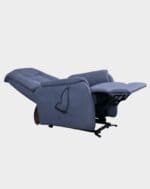 New Matéo Fauteuil Releveur 2 moteurs allongé gris océan microfibre
