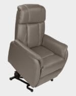Timéo Fauteuil Releveur 2 moteurs releveur cuir taupe clair