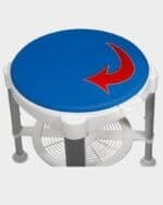 Tabouret de douche pivotant Santorin – Image 2