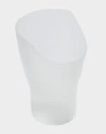 verre à decoupe nasal transparent