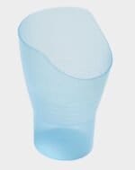 verre a decoupe nasal bleu