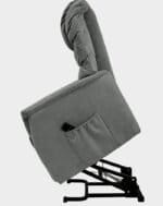 Vérona Fauteuil Releveur 2 moteurs releveur gris microfibre