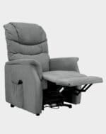 Vérona Fauteuil Releveur 2 moteurs releve jambes gris microfibre