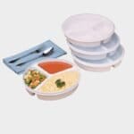 assiette à compartiments