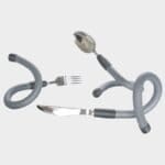 couvert à manche flexible