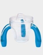 tasse tripode bleue