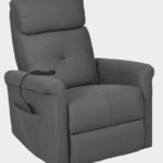 FAUTEUIL RELEVEUR 2 MOTEURS BOSTON - GRIS FONCE REPOS