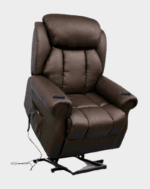 So Kalys fauteuil releveur 2 moteurs Chauffant et massant cuir – Image 2