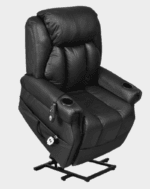 So Kalys fauteuil releveur 2 moteurs Chauffant et massant cuir – Image 5