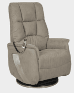 FAUTEUIL RELEVEUR 2 MOTEURS -MAJESTY- PIVOTANT GRIS ELEPHANT RELAX