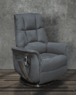 FAUTEUIL RELEVEUR 2 MOTEURS - MAJESTY-PIVOTANT GRIS FONCE DECOR