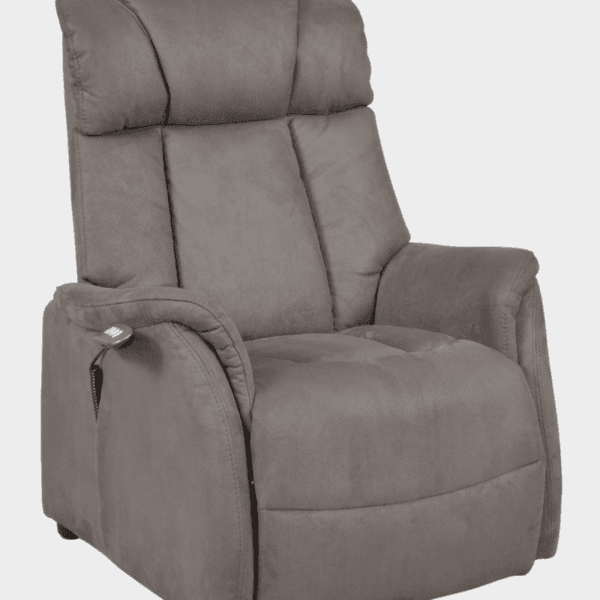 FAUTEUIL RELEVEUR 2 MOTEURS MENTON - GRIS FONCE REPOS