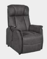 FAUTEUIL RELEVEUR 2 MOTEURS MENTON - GRIS ANTHRACITEREPOS