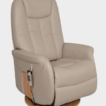 FAUTEUIL RELEVEUR 2 MOTEURS - PRESTIGE -PIVOTANT GRIS PERLE REPOS