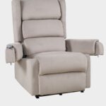 FAUTEUIL RELEVEUR 2 MOTEURS - CAPRI BEIGE ACCOUDOIRS