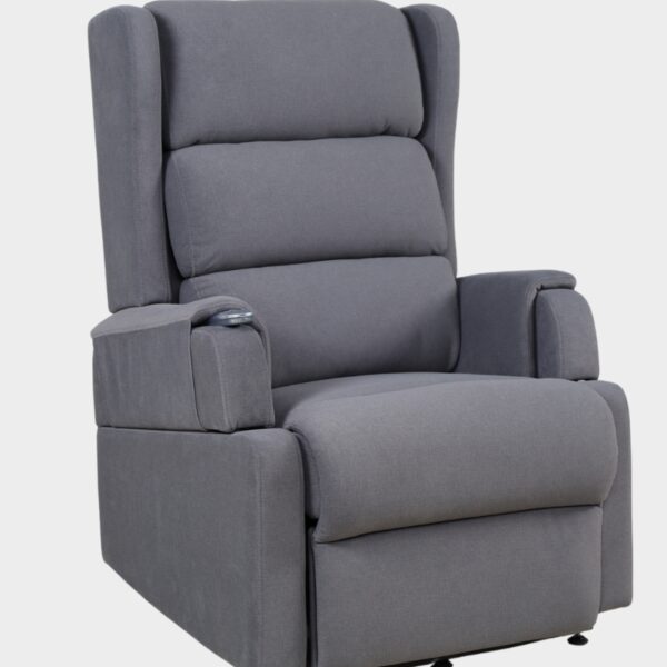 FAUTEUIL RELEVEUR 2 MOTEURS - CAPRI GRIS REPOS