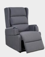 FAUTEUIL RELEVEUR 2 MOTEURS - CAPRI GRIS TV